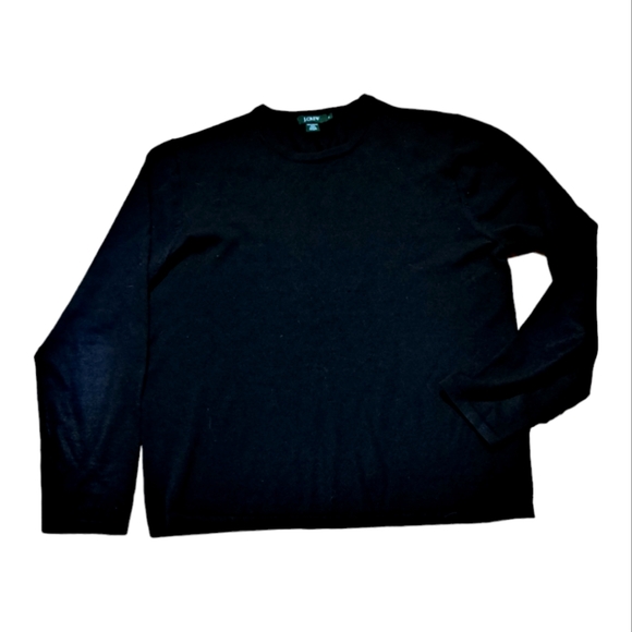 J. Crew Other - J. Crew 100% Merino wool long sleeve Crew neck sweater black size medium.